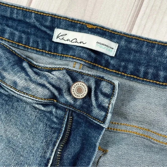 KanCan Exclusively for Maurices Jeans Women’s 18 Blue Ripped Distressed Grunge - Picture 9 of 13